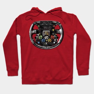 Retro F1 Steering Wheel Hoodie